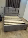 Royal Comfort Double Bed Frame - Gray - 1