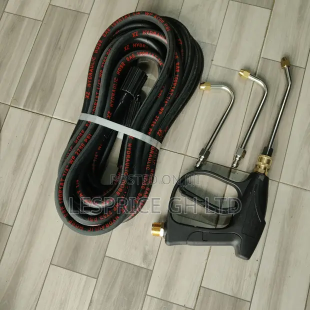 10mm Pressure Washer Hose with Gun and Nozzle - 1