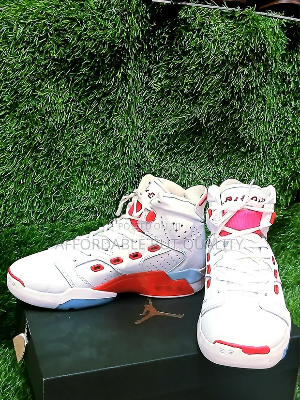 Air Jordan 6-17-23 'White Fire Red' - 1