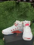 Air Jordan 6-17-23 'White Fire Red' - 5