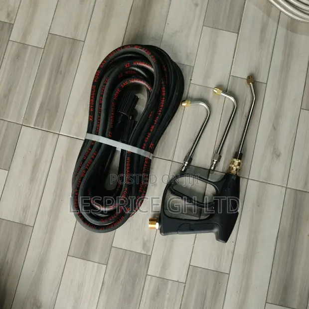 Brand New 10mm Pressure Washer Hose with Gun and Nozzle - 1