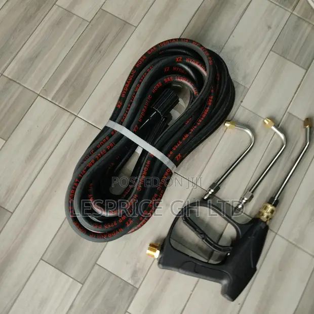 Brand New 10mm Pressure Washer Hose with Gun & Nozzle - 1