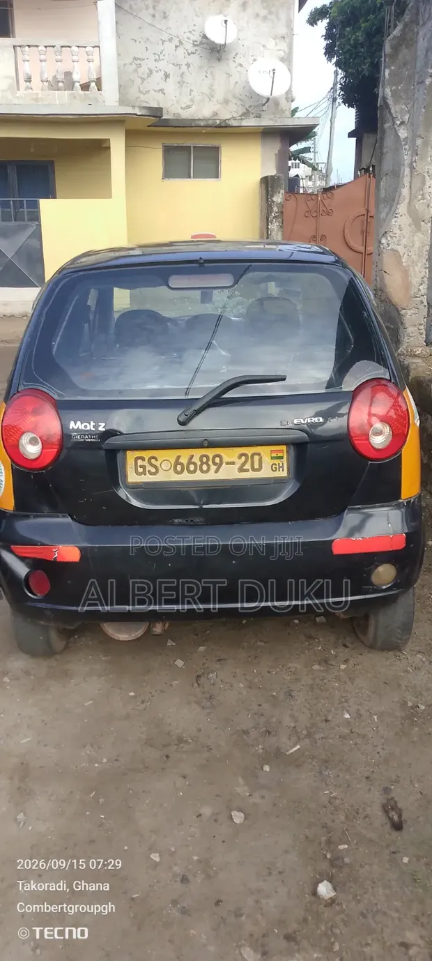 Chevrolet Matiz 2009 Black - 1