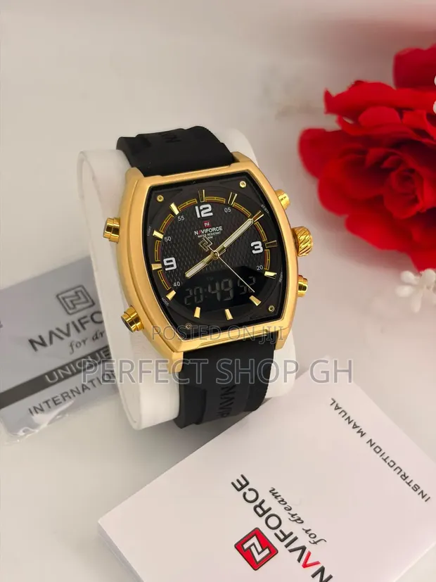 Naviforce Men's Luxury Wrist Watch - Stylish & Durable - 1