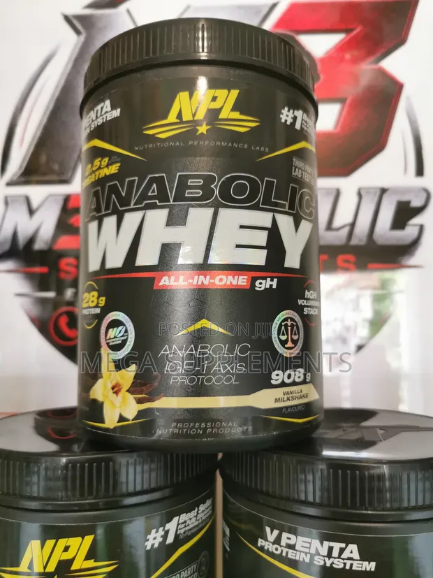 Anabolic Whey Protein 2lbs - 1