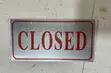 Open and Closed Door Signage - 2