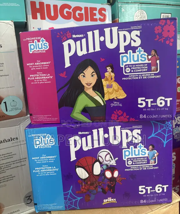 Huggies Pull-Ups Size 5T-6T (84 Count) - 1