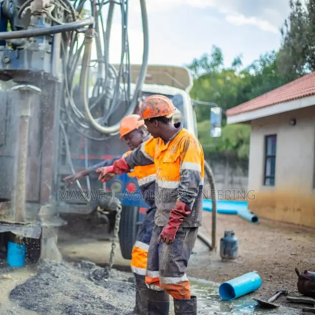 Borehole Drilling and Installation in Amasaman - 1