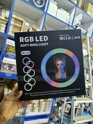 12-Inch RGB Ring Light with Remote
