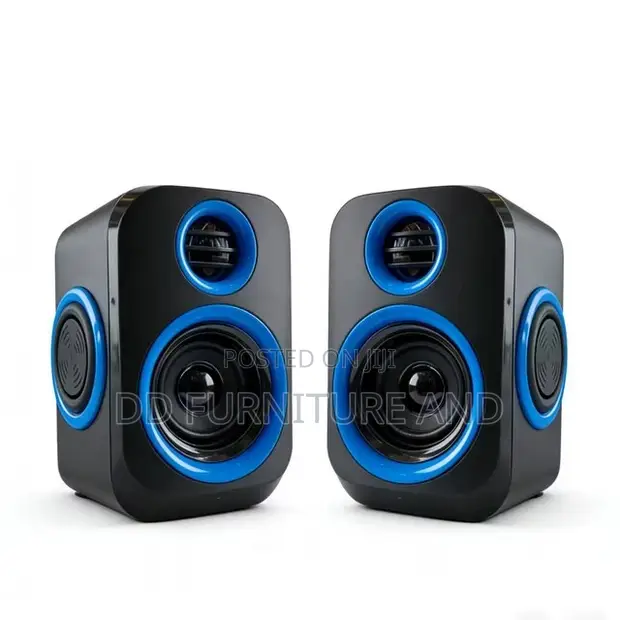 K2076 USB Speaker with LED Lighting - 1