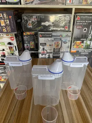 2.3L Airtight Cereal Storage Container with Measuring Cup