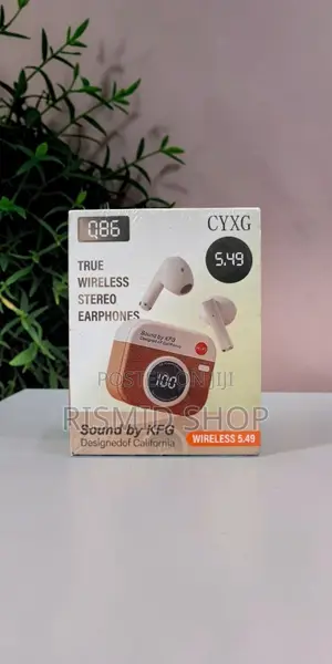 Q86 Smart TWS Bluetooth Earbuds - White