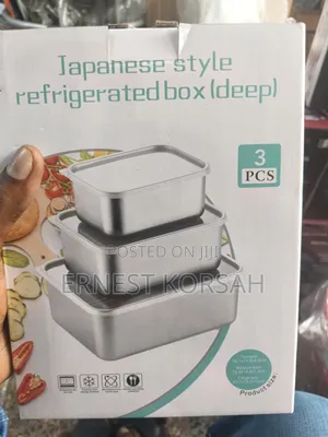 3 Sets Japanese Style Storage Containers
