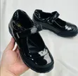 Kids Black School Shoes - 4