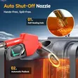 Rechargeable Fuel Dispenser with Metered Nozzle & Extra Battery - 4