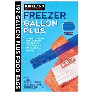 Kirkland Signature Gallon Freezer Bags, 192-Count