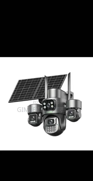 V380Pro Solar Powered 360° CCTV Camera