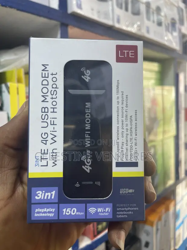 Brand New USB Modem with WiFi (LTE CPE) - 1