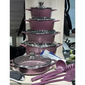 Non-Stick Granite Coated Cookware Set