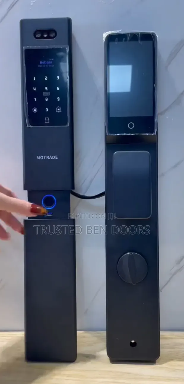 Tuya WiFi Biometric Smart Door Lock for Heavy Duty Doors - 1