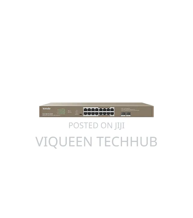 Tenda TEG1118P-16-250W PoE Switch - 1