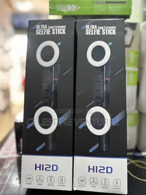 Ultra Long Extended Selfie Stick - Black
