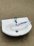 Brand New Wash Hand Basin with Faucet - 1