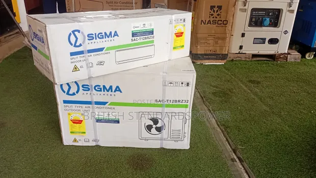 Original SIGMA 1.5HP Split AC - Strong Cooling - 1