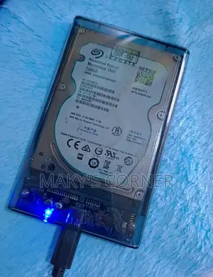 Transparent 2.5-inch Type-C 3.1 External Hard Drive Case