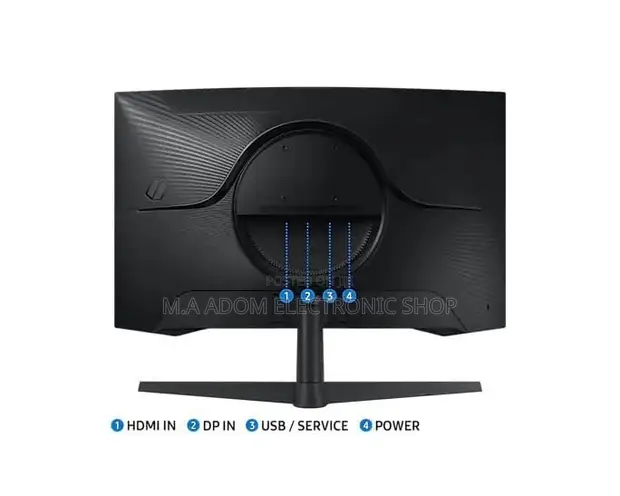 Samsung 27” G5 QHD 2K Curved Gaming Monitor 165Hz - 1