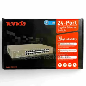 Tenda TEG1124P-16-250W 24-Port Gigabit PoE Switch