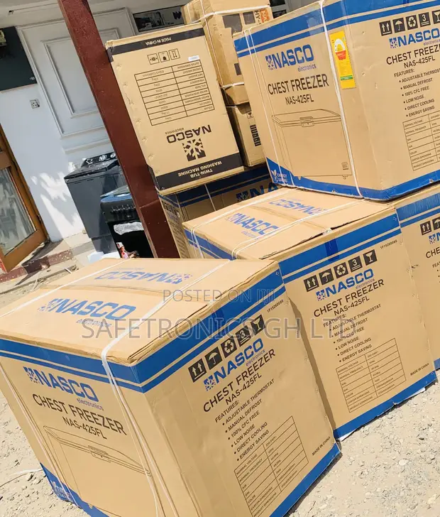 Brand New Nasco 318 Liters Chest Freezer (NAS-425FL-G) - 1