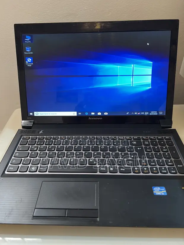 Lenovo B570 Laptop - Intel Core i3, 4GB RAM, 256GB SSD - 1