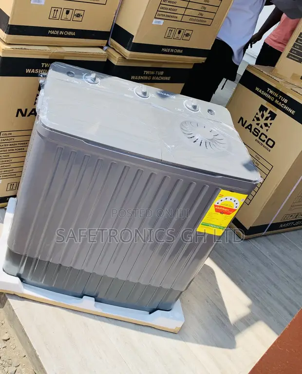 Brand New Nasco 11kg Twin Tub Washing Machine - 1