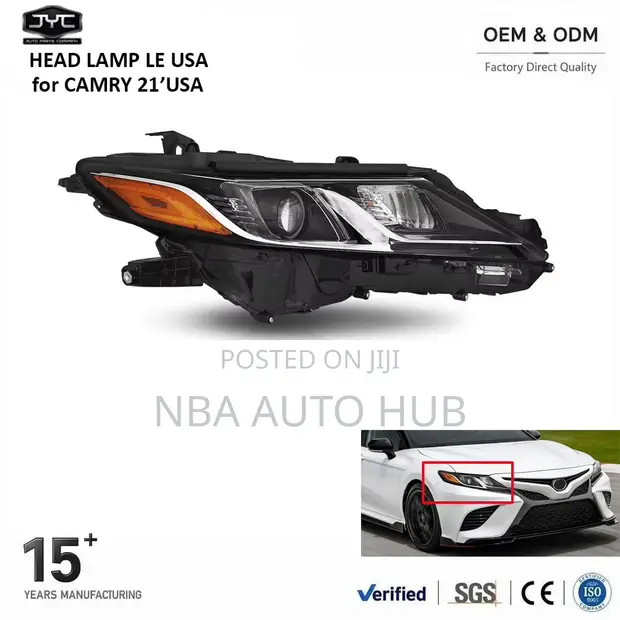 Toyota Camry Headlights (2018-2020) - 1