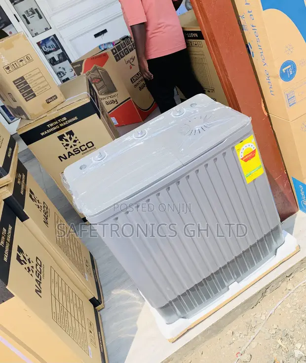 Brand New Nasco 11kg Twin Tub Washing Machine - 1