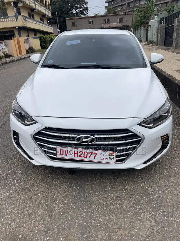 Hyundai Avante 2018 White - 1