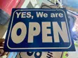 Brand New Open/Closed Door Sign - 1