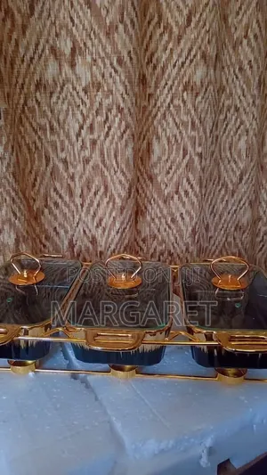 3pcs Ceramic Chafing Dish Set