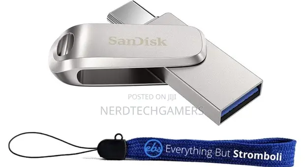 SanDisk Ultra Dual Drive Luxe USB-C 1TB Flash Drive - 1