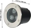 Pathway LED Buried Light - Multi-Color, Rainproof - 2