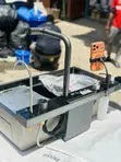 Smart Kitchen Sink with Phone Holder & Waterfall Feature - 4
