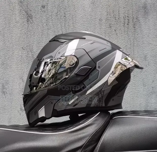 Motorcycle Helmets with Bluetooth & Backlight - 1