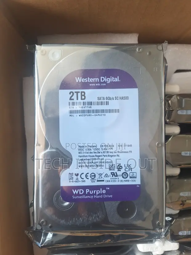 2TB Surveillance Hard Drive - 1
