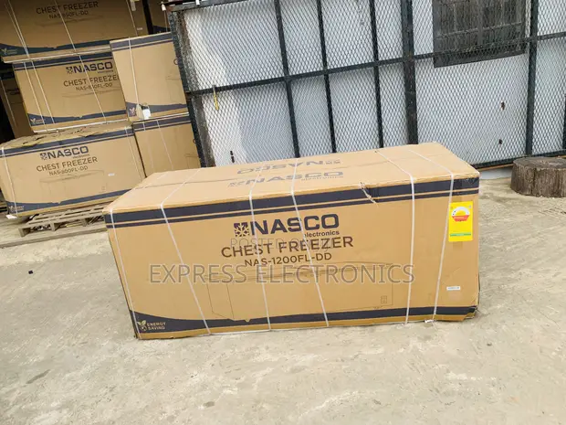 Brand New Nasco NAS-1200FL-DD 800L Double Door Chest Freezer - 1