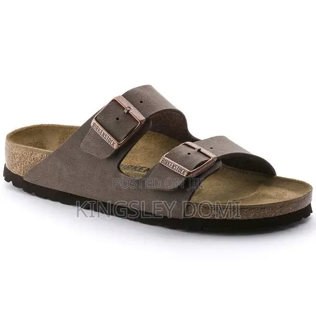 Original Birkenstock Sandals - Brown Leather/Suede - 1