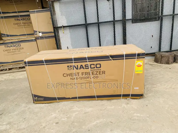 Brand New Nasco NAS-1200FL-DD 800L Double Door Chest Freezer - 1