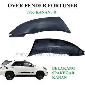Toyota Fortuner 2012-2015 Back Fender Mould