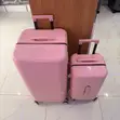 Light Pink Lightweight Anti-Crack Suitcase - 2