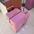 Light Pink Lightweight Anti-Crack Suitcase - 3